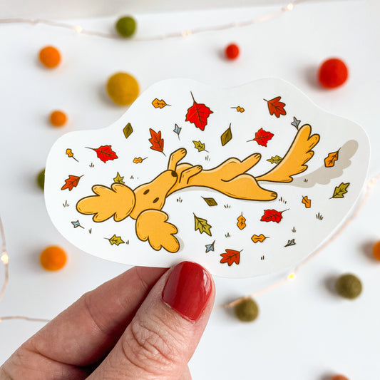 Autumn Romp Sticker