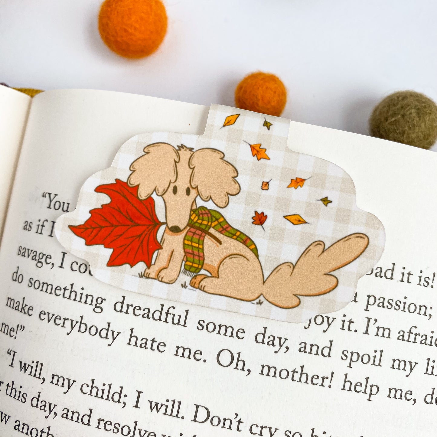 Autumn Magnetic Bookmark Set